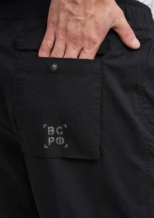 Купить брюки карго мужские «вс рф» черные в интернет-магазине ArmRus по выгодной цене. - изображение 7