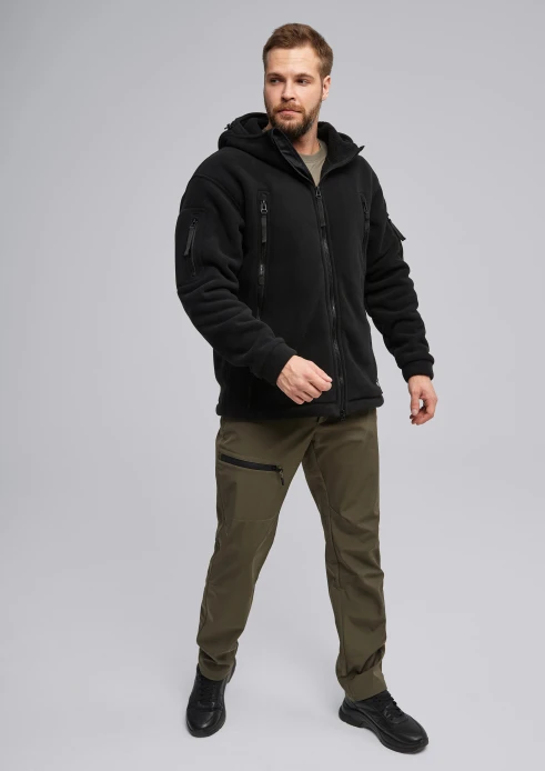 Купить толстовка тактическая мужская «вс рф» черная в интернет-магазине ArmRus по выгодной цене. - изображение 5