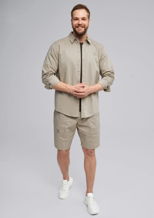 Купить рубашка легкая мужская «вс рф» песок в интернет-магазине ArmRus по выгодной цене. - изображение 9