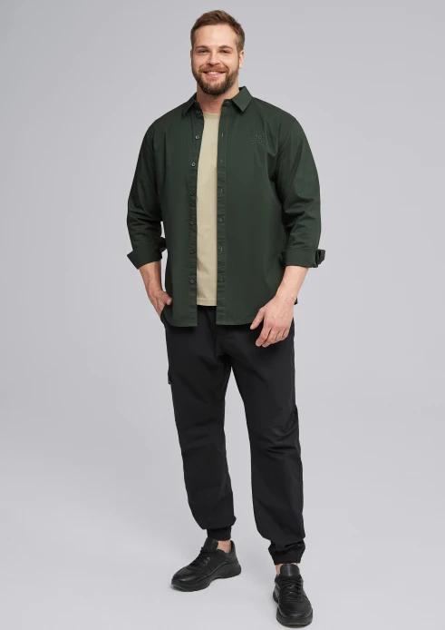 Купить рубашка легкая мужская «вс рф» хаки в интернет-магазине ArmRus по выгодной цене. - изображение 6