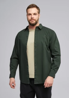 Рубашка легкая мужская «ВС РФ» хаки: купить в интернет-магазине «Армия России