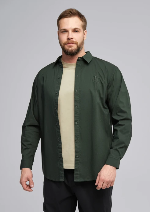 Купить рубашка легкая мужская «вс рф» хаки в интернет-магазине ArmRus по выгодной цене. - изображение 1