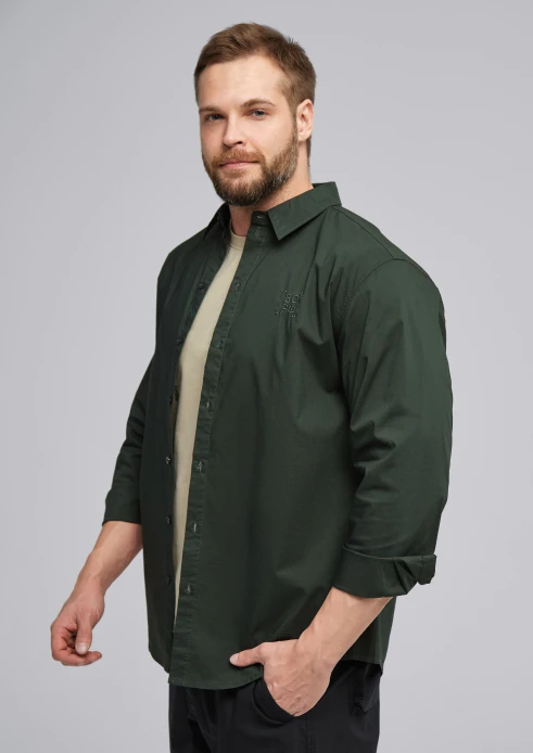 Купить рубашка легкая мужская «вс рф» хаки в интернет-магазине ArmRus по выгодной цене. - изображение 7