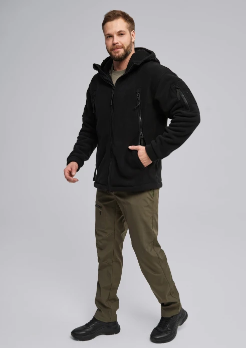 Купить толстовка тактическая мужская «вс рф» черная в интернет-магазине ArmRus по выгодной цене. - изображение 6