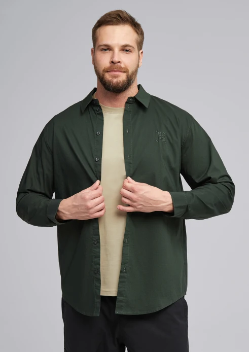Купить рубашка легкая мужская «вс рф» хаки в интернет-магазине ArmRus по выгодной цене. - изображение 2