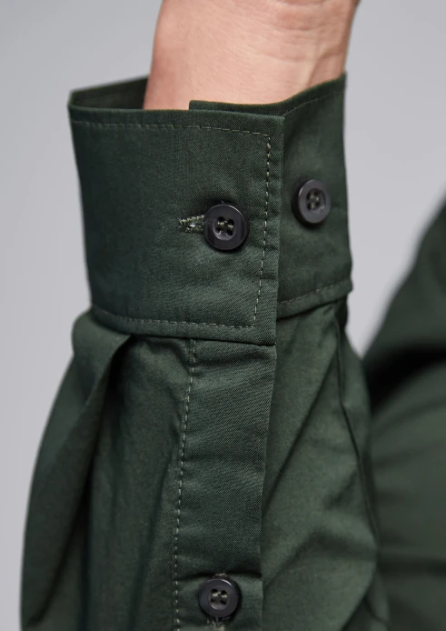 Купить рубашка легкая мужская «вс рф» хаки в интернет-магазине ArmRus по выгодной цене. - изображение 4