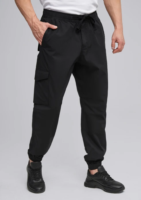 Купить брюки карго мужские «вс рф» черные в интернет-магазине ArmRus по выгодной цене. - изображение 5