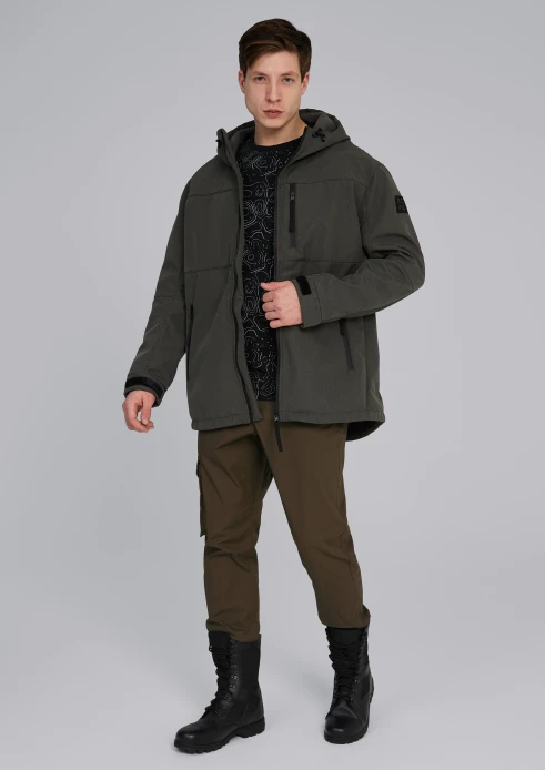 Купить куртка тактическая мужская «вс рф» графит в интернет-магазине ArmRus по выгодной цене. - изображение 1