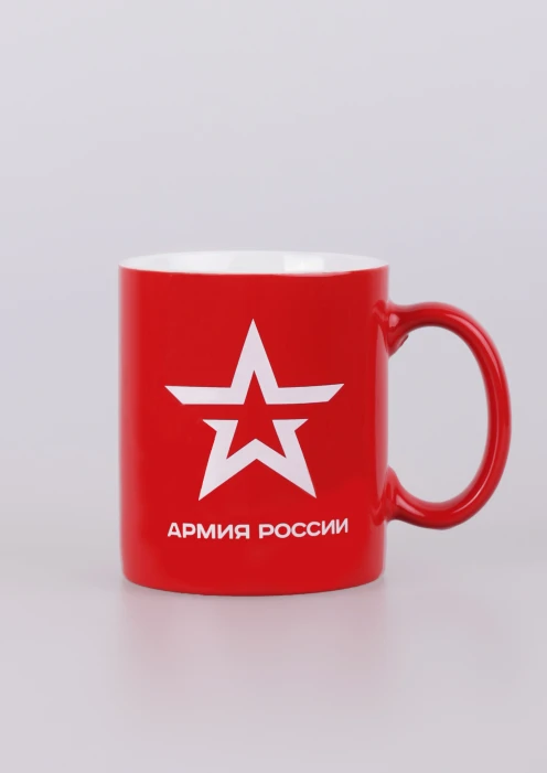 Купить кружка керамическая «армия россии» 330 мл красная по выгодной цене. - изображение 2