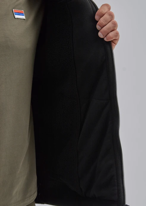 Купить толстовка тактическая мужская «вс рф» черная в интернет-магазине ArmRus по выгодной цене. - изображение 3