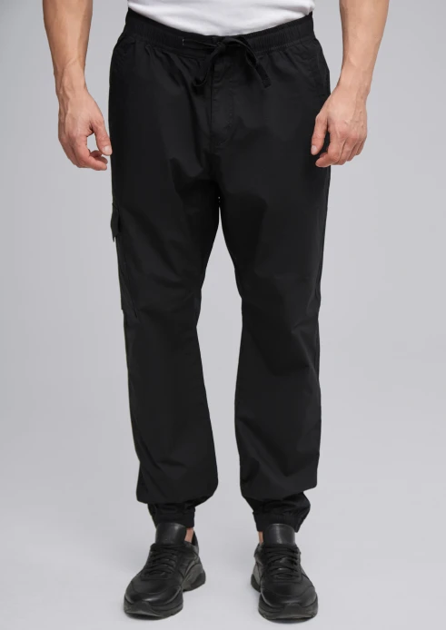 Купить брюки карго мужские «вс рф» черные в интернет-магазине ArmRus по выгодной цене. - изображение 3